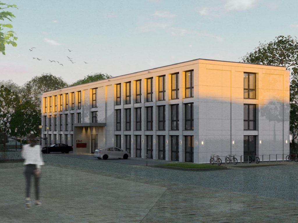 E345 - Holzhybrid Bürogebäude Kiel